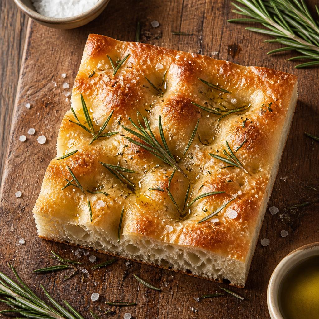 Rosemary Focaccia (Square Slice)