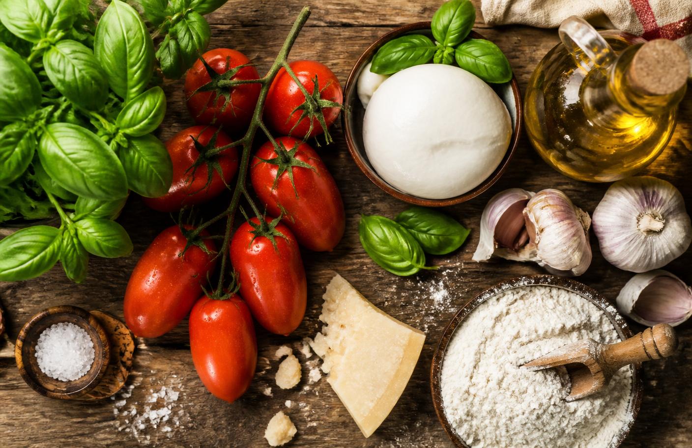 Fresh Italian ingredients