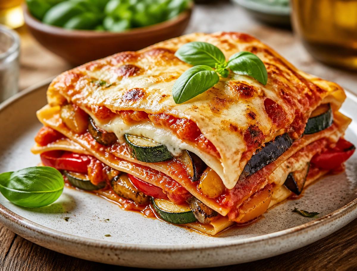 Vegetarian lasagna