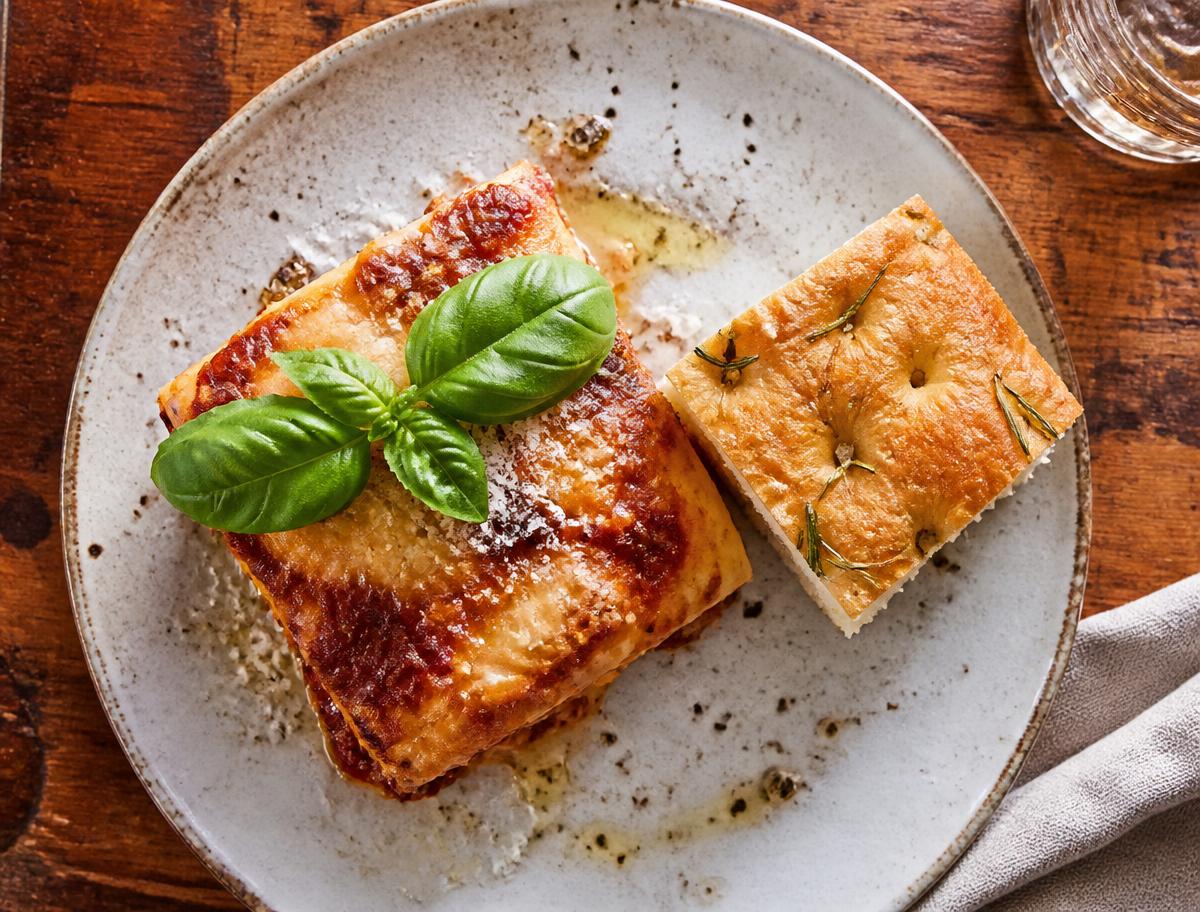 Beautifully plated pasta